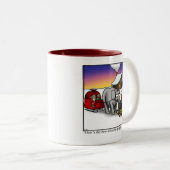 Kerst Humor Koffie Mok Gift (Voorkant rechts)