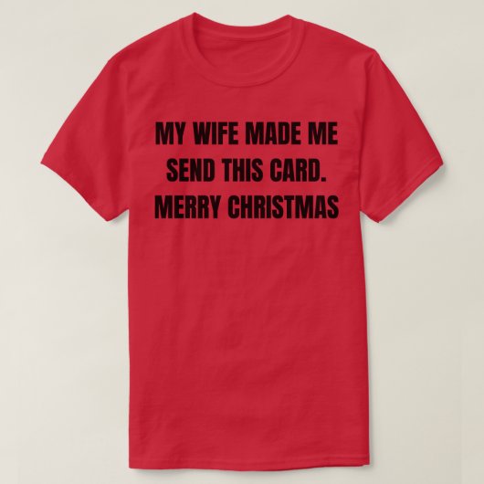 Kerst Humor Rude Offensive Ongeschikte Chris T-shirt (Design voorkant)