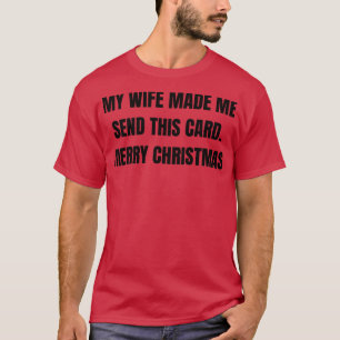 Kerst Humor Rude Offensive Ongeschikte Chris T-shirt