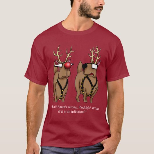 Kerst Humor T-shirt (Voorkant)