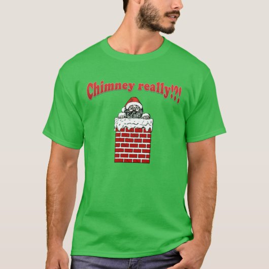 kerst humor t-shirt (Voorkant)