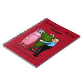 Kerst Humor te doen - Notitieboek cadeau (Linkerzijde)