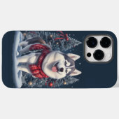 Kerst Husky Hond Magic Xmas Vakantie Geest Case-Mate iPhone Case (Achterkant (horizontaal))