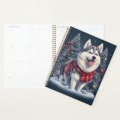 Kerst Husky Hond Magic Xmas Vakantie Geest Planner (Display)