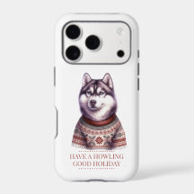 Kerst Husky Op Maat