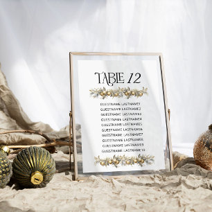 Kerst Huwelijk Hulst Tafel Nummer Zitplaats Chart