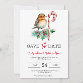 Kerst Huwelijk Save The Date