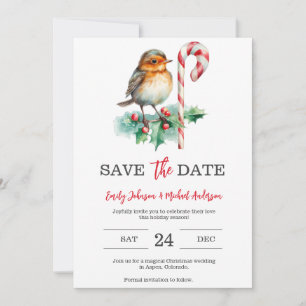 Kerst Huwelijk Save The Date