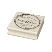 Kerst Huwelijk Stationery Stempels (Stempel)