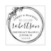 Kerst Huwelijk Stationery Stempels (Afrduk)