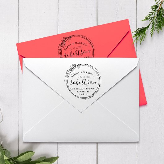 Kerst Huwelijk Stationery Stempels