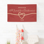 Kerst Huwelijks Aanzoek Spandoek (Insitu)