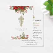 Kerst Huwelijksgebed Gedachtenis Heilige Kaarten Visitekaartje (Bureau)