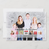 Kerst ICONS Fotocollage Moderne Overlay Kaart (Voorkant)