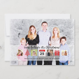 Kerst ICONS Fotocollage Moderne Overlay Kaart