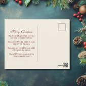 Kerst Ierse Blessing 3 Foto Winter Bloemen Feestdagenkaart