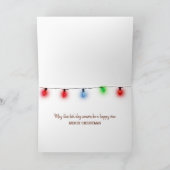 Kerst Ierse Setter Een Sneeuwengel Maken Feestdagen Kaart (Binnen)