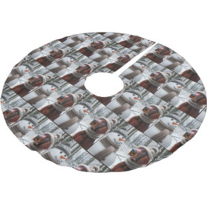 Kerst Ierse Setter met Sneeuwman Kerstboom Rok