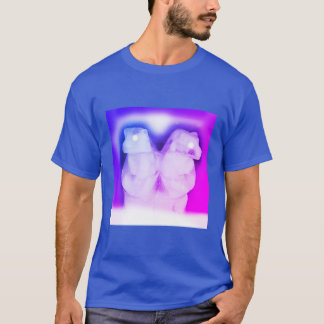 Kerst ijsberen feestelijke pret t-shirt