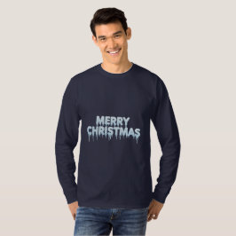 Kerst Ijsbloemen T-shirt