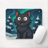 Kerst IJslandse Julkat Muismat (Met muis)