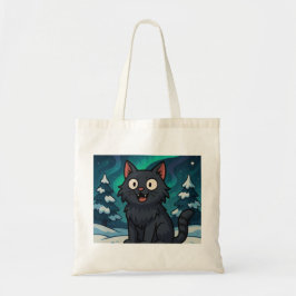 Kerst IJslandse Kerstkat Tote Bag