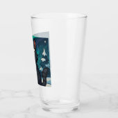 Kerst IJslandse Yule Kat Glas (Links)