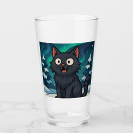 Kerst IJslandse Yule Kat Glas
