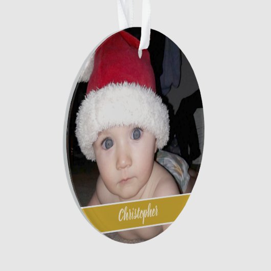 Kerst Ik ben heel goed geweest dit jaar foto Ornament (voorkant)