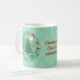 Kerst Illustraties Kerstfeest Koffiemok