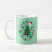 Kerst Illustraties Kerstfeest Koffiemok (Links)