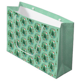 Kerst Illustraties Vakantie Groot Cadeauzakje
