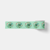 Kerst Illustraties Vakantie Grosgrain Lint (Voorkant)