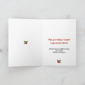 Kerst Illustraties Vakantie Kaart (Binnen)