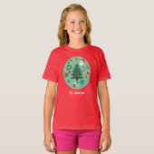 Kerst Illustraties Vakantie T-shirt (Voorkant volledig)