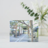 Kerst in Atlanta, GA Feestdagenkaart (Staand voorkant)