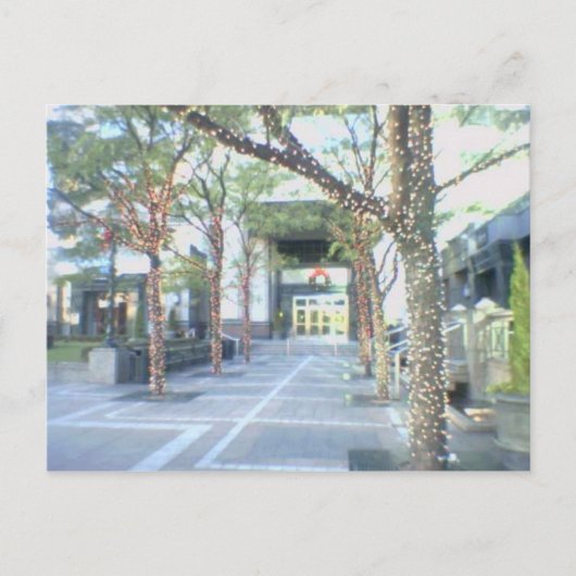 Kerst in Atlanta, GA Feestdagenkaart (Voorkant)