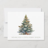 Kerst in bedrijven notitiekaartje (Voorkant)