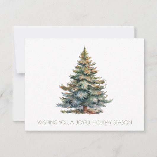 Kerst in bedrijven notitiekaartje (Voorkant)