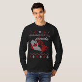Kerst in Canada T-shirt (Voorkant volledig)