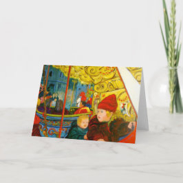 KERST IN CHOLET FEESTDAGEN KAART