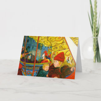 KERST IN CHOLET FEESTDAGEN KAART