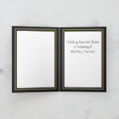 Kerst in de bosmolens feestdagen kaart (Binnen)