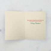 Kerst in de buurt van Joyful Hearts  Kaart (Binnen)