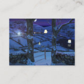 Kerst in de Glen Bladwijzer Visitekaartje (Voorkant)