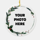 Kerst in de hemel ter nagedachtenis aan keramisch ornament (Achterkant)