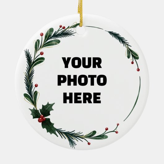 Kerst in de hemel ter nagedachtenis aan keramisch ornament (Achterkant)