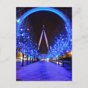 Kerst in de London Eye Feestdagenkaart