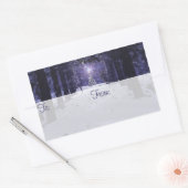 Kerst in de Pines Gift Label Stickers (Envelop)