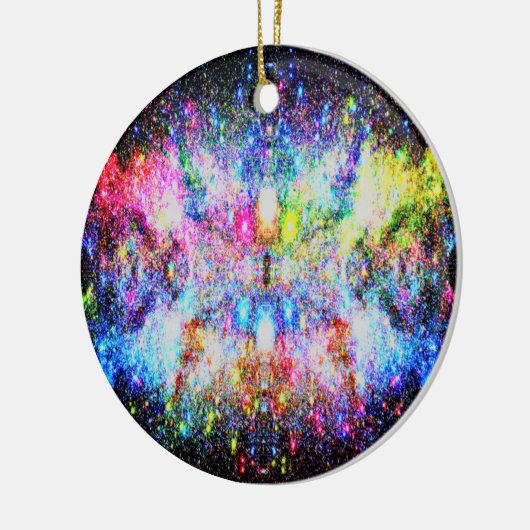 Kerst in de ruimte Ornament (Links)